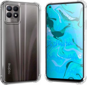 Hello Case ETUI PANCERNE DO REALME 8I | SILIKON ANTI SHOCK | CASE SZKŁO HARTOWANE 9H 3