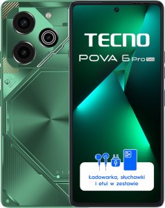 Smartfon Tecno Pova 6 Pro 5G 12/256GB Zielony  (LI9) 1