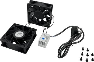 Alantec Wentylator do szaf zewnętrznych z termostatem, komplet 2 sztuki ALANTEC 1