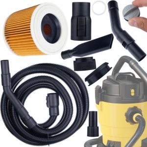 Rosfix ZESTAW WĄŻ SSĄCY RURA DO ODKURZACZA KARCHER WD2 WD3 + FILTR 1