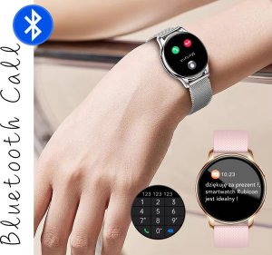 Smartwatch Rubicon Zegarek SMARTWATCH Rubicon RNCF30 rosegold 6
