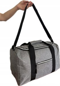 Caley TORBA PODRÓŻNA 40x20x25 DO SAMOLOTU RYANAIR WIZZAIR BAGAŻ PODRĘCZNY - GRANATOWA 4