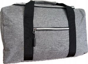 Caley TORBA PODRÓŻNA 40x20x25 DO SAMOLOTU RYANAIR WIZZAIR BAGAŻ PODRĘCZNY - SZARA 2