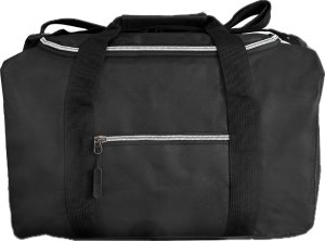 Caley TORBA PODRÓŻNA 40x20x25 DO SAMOLOTU RYANAIR WIZZAIR BAGAŻ PODRĘCZNY - CZARNA 2