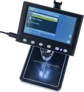 Mikroskop Rosfix MIKROSKOP CYFROWY Z WYŚWIETLACZEM DO LUTOWANIA JUBILERSTWA 1000X 1080P 3