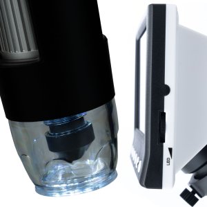 Mikroskop Rosfix MIKROSKOP CYFROWY Z WYŚWIETLACZEM DO LUTOWANIA JUBILERSTWA 1000X 1080P 10