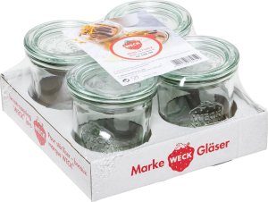 Jata WECK Mini Mold Jar 140ml Set of 4 1