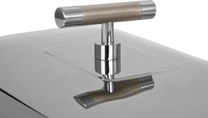 Regent Naczynie podgrzewane prostokątne podwójne Perle 5