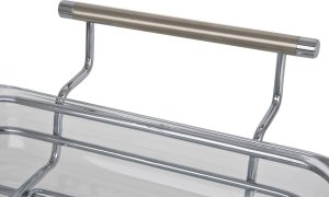 Regent Naczynie podgrzewane prostokątne podwójne Perle 7