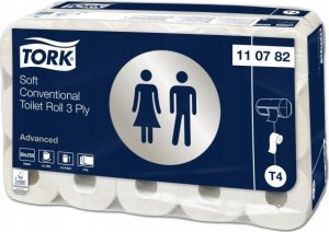 Tork Tork – Papier toaletowy w rolce konwencjonalnej, 3-warstwowy – Advanced 1