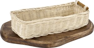 Tin Tours Koszyk rattanowy na sztućce prostokątny Tin Tours DP 2256 6