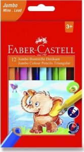 Faber-Castell FABER-CASTELL Kredki trójkątne Jumbo 5.4mm 12 szt. 7