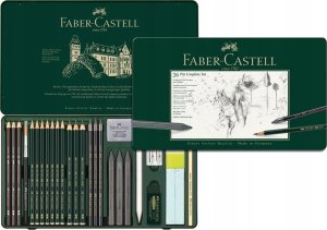 Faber-Castell FABER-CASTELL Set Pitt Graphite groß Metalletui 1