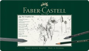 Faber-Castell FABER-CASTELL Set Pitt Graphite groß Metalletui 2