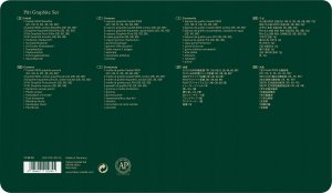 Faber-Castell FABER-CASTELL Set Pitt Graphite groß Metalletui 3