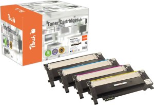 Toner Triton Peach PT666 kaseta z tonerem 4 szt. Zamiennik Czarny, Cyjan, Purpurowy, Żółty 1