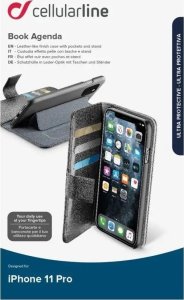Moccamaster Cover Cellularline Book Agenda, til iPhone 11 Pro, sort 2