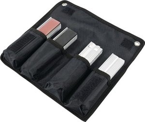 BROCKHAUS HEUER HEUER Schutzbacken-Set Size 120 enthält Type N, G, F and P 1