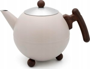 Bredemeijer Bredemeijer Teapot Bella Ronde 1,2l beige brown 101016 1