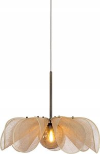 Lampa wisząca Markslojd Markslojd Styrka 108659 lampa wisząca zwis 1x40W E27 antique brass/naturalna 5