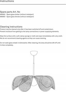 Lampa wisząca Markslojd Markslojd Styrka 108659 lampa wisząca zwis 1x40W E27 antique brass/naturalna 8