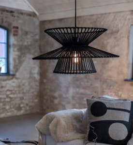 Lampa wisząca Markslojd Markslojd Duplici 108784 lampa wisząca zwis 1x40W E27 czarna 2