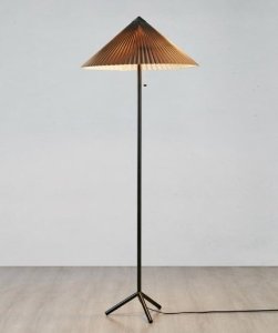 Lampa podłogowa Markslojd Marksjold Plisado 108761 lampa stojąca podłogowa 1x40W E27 czarna/szara 3