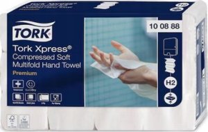 Tork Tork Xpress - Miękki ręcznik w składce czteropanelowej, biały - Premium 1