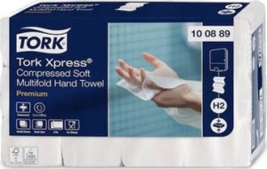 Tork Tork Xpress - Miękki ręcznik w składce trójpanelowej, białe - Premium 1