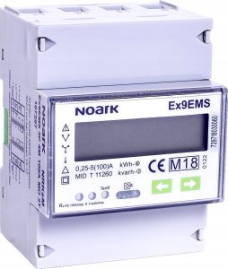 Noark Liczniki energii Noark 107297 Ex9EMS 3P 4M 100A MO 2T 1