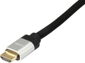 Kabel Equip Equip HDMI UHS E.Gewebe 2.1 A-A St/St  2.0m 8K60Hz HDR    sw 1