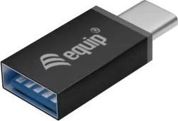 HUB USB Equip Equip USB-Hub 4-Port 3.2  ->4x3.0 +USB-C Adp.5Gbps o.Netz.sw 3