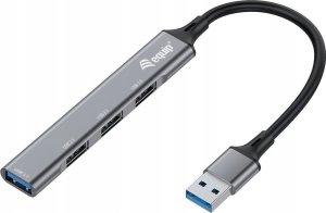 HUB USB Equip Equip USB-Hub 4-Port 3.0  ->1x3.0 3x2.0  5Gbps o.Netzteil gr 1