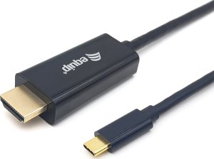 Adapter AV Equip Equip Adapter USB-C -> HDMI                  4K30Hz 1.00m sw 1