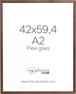 Ramka Focus Focus Soul Walnut veneer 42X59,4 (A2) Plexi 1