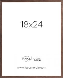 Ramka Focus Focus Rock Walnut veneer 18X24 1
