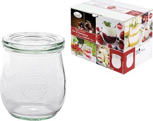 Jata WECK Tulip Jar 220ml Set of 12 2