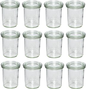 Jata WECK Mold Jar 160ml Set of 12 1