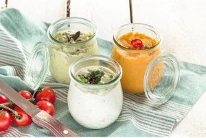 Jata WECK Round Rim Jar Tulip 0,5l Set of 4 15