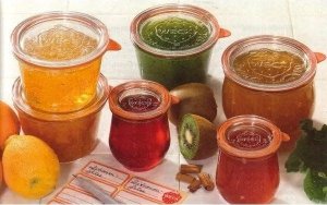 Jata WECK Round Rim Jar Tulip 0,5l Set of 4 5