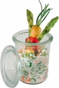 Jata WECK Round Rim Jar Tulip 0,5l Set of 4 6