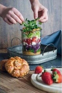 Jata WECK Round Rim Jar Tulip 0,5l Set of 4 8