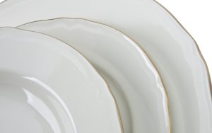 Karolina Serwis obiadowy dla 12 osób Castel FBC złoto 42 el. 4