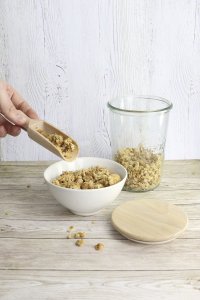 Jata WECK Wooden Lid 100mm Beech 3