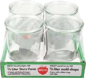 Jata WECK Mold Jar 0,75l Set of 4 6