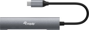 HUB USB Equip Equip USB-Hub 4-Port 3.2/C->4x3.0        5Gbps o.Netzteil gr 2