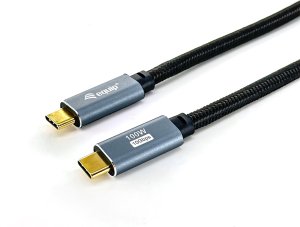 Kabel USB Equip USB-C - USB-C 2 m Czarny (128357) 2