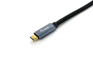 Kabel USB Equip USB-C - USB-C 2 m Czarny (128357) 3