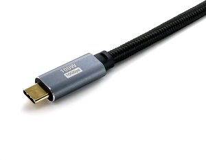 Kabel USB Equip USB-C - USB-C 2 m Czarny (128357) 4