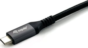 Kabel USB Equip USB-C - USB-C 0.5 m Czarny (128370) 3